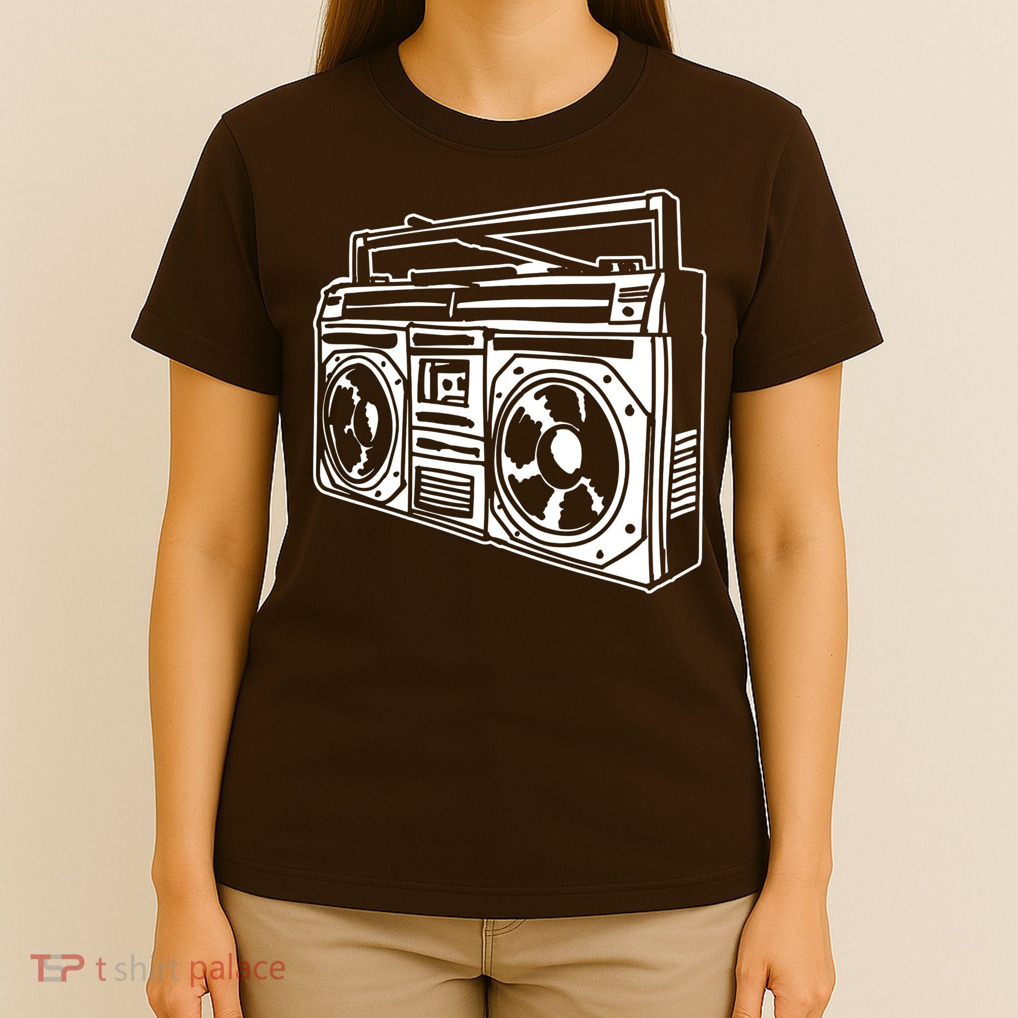 Ghetto Blaster 80s 90s Hip Hop Rap Classic T-Shirt