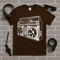 Ghetto Blaster 80s 90s Hip Hop Rap Classic T-Shirt thumb 5