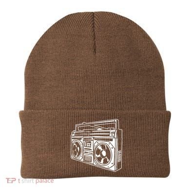 Ghetto Blaster 80s 90s Hip Hop Rap Classic Beanie