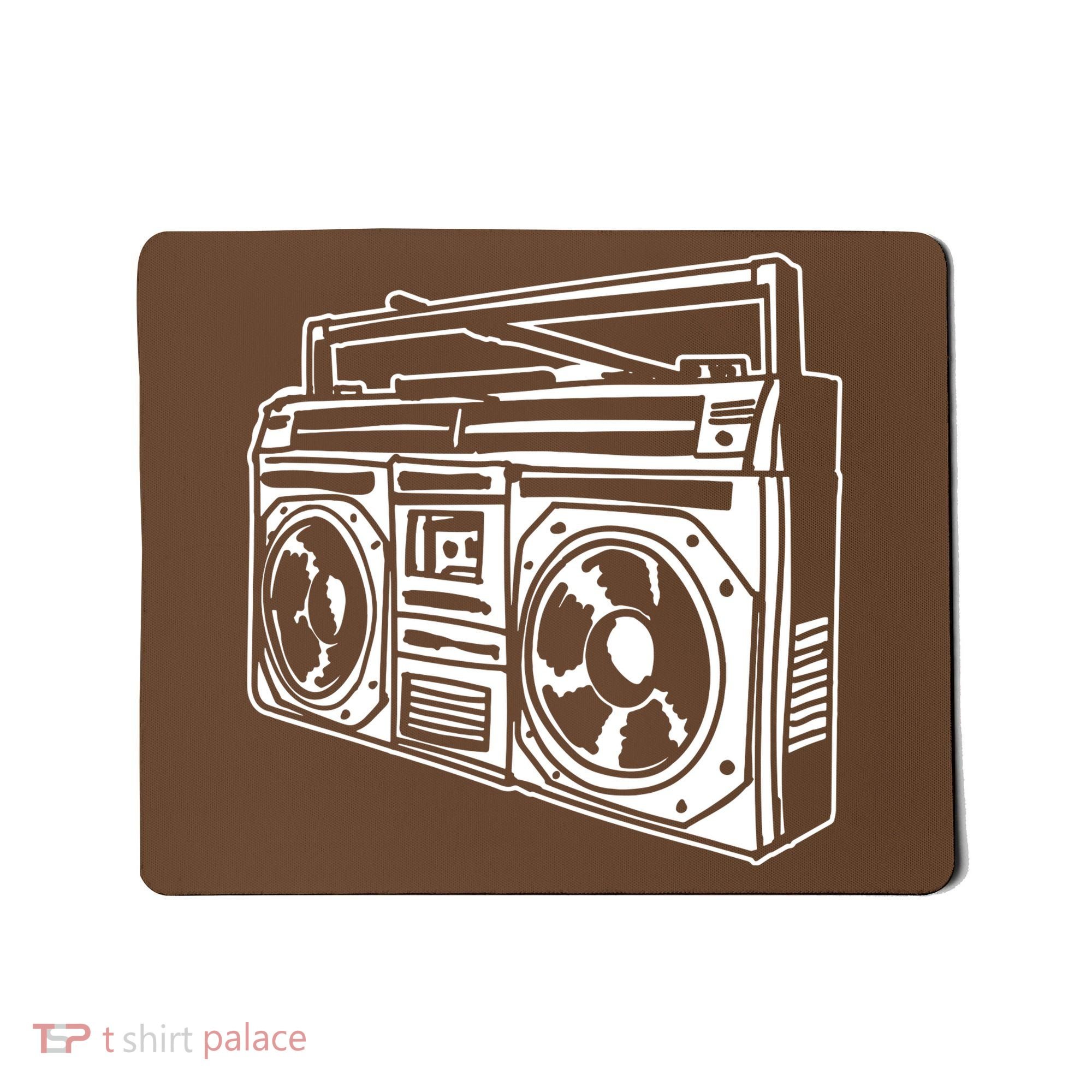 Ghetto Blaster 80s 90s Hip Hop Rap Classic Mousepad