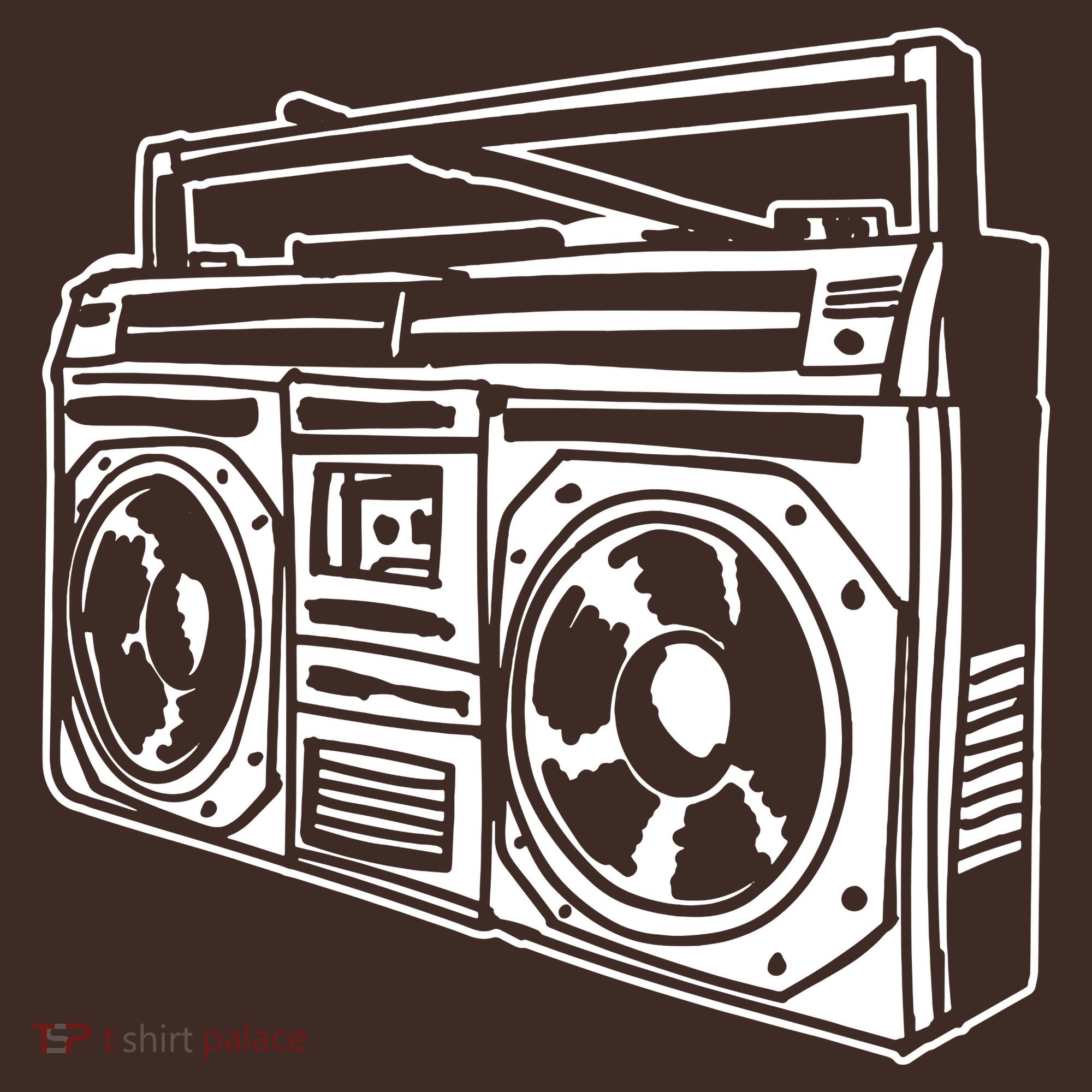 Ghetto Blaster 80s 90s Hip Hop Rap Classic Mousepad