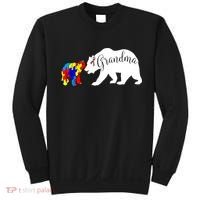 Grandma Bear Autism Awareness Sweatshirt thumb 0