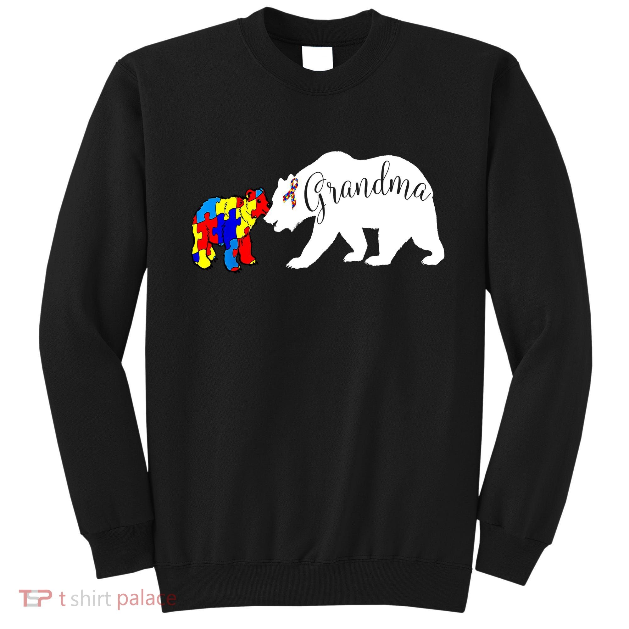 Grandma Bear Autism Awareness Sweatshirt