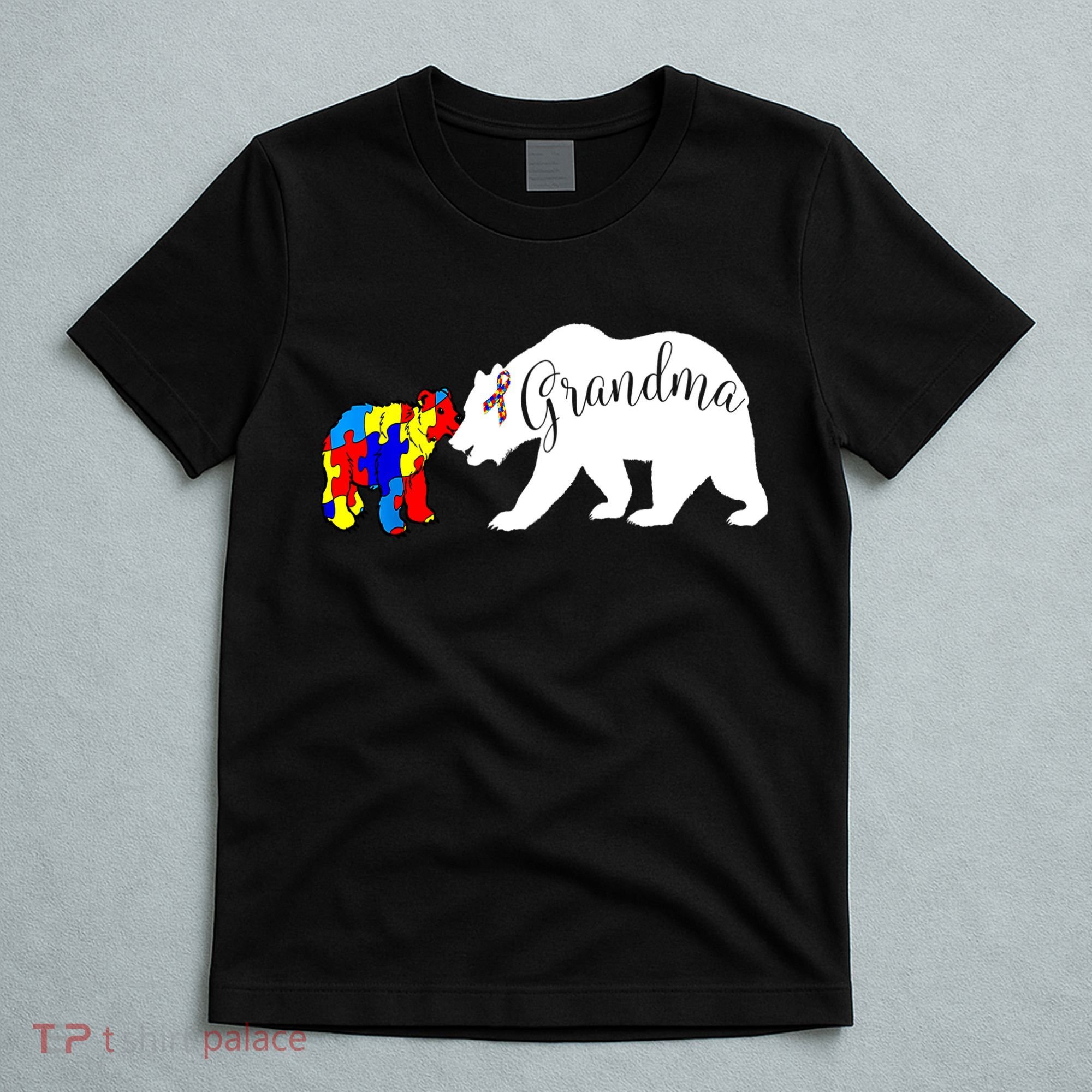 Grandma Bear Autism Awareness T-Shirt