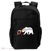 Grandma Bear Autism Awareness Backpack thumb 0