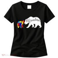 Grandma Bear Autism Awareness Women's T-Shirt thumb 0