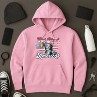God Bless America Funny Patriotic Hoodie thumb 3