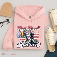God Bless America Funny Patriotic Hoodie thumb 4