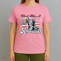 God Bless America Funny Patriotic T-Shirt thumb 4