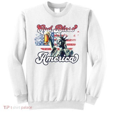 God Bless America Funny Patriotic Sweatshirt