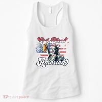 God Bless America Funny Patriotic Women's Tank Top thumb 0