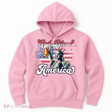 God Bless America Funny Patriotic Hoodie