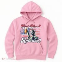 God Bless America Funny Patriotic Hoodie thumb 0