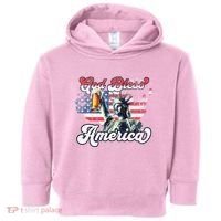God Bless America Funny Patriotic Toddler Hoodie thumb 0