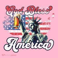 God Bless America Funny Patriotic Toddler Hoodie thumb 2