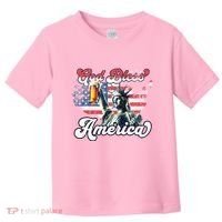 God Bless America Funny Patriotic Toddler T-Shirt thumb 0