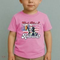 God Bless America Funny Patriotic Toddler T-Shirt thumb 2