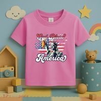 God Bless America Funny Patriotic Toddler T-Shirt thumb 3