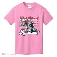 God Bless America Funny Patriotic Kids T-Shirt thumb 0
