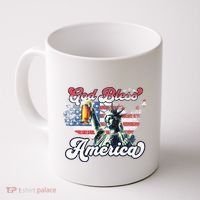 God Bless America Funny Patriotic Coffee Mug thumb 0