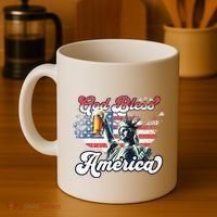 God Bless America Funny Patriotic Coffee Mug thumb 4