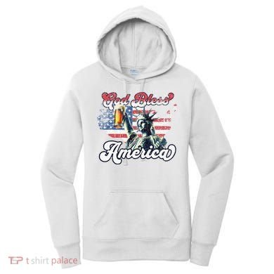 God Bless America Funny Patriotic Women's Hoodie