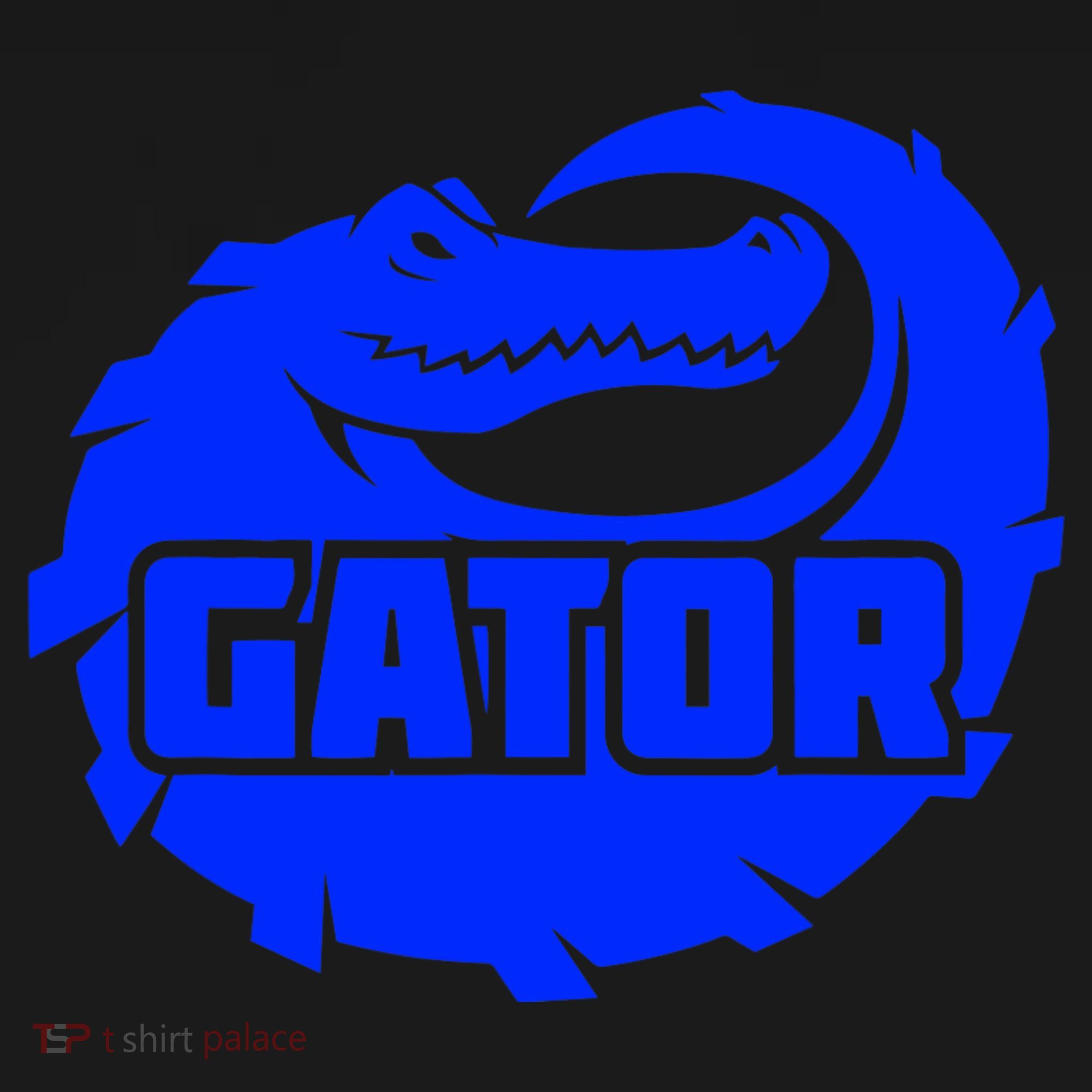 Gator Blue Alligator Doggie Tank