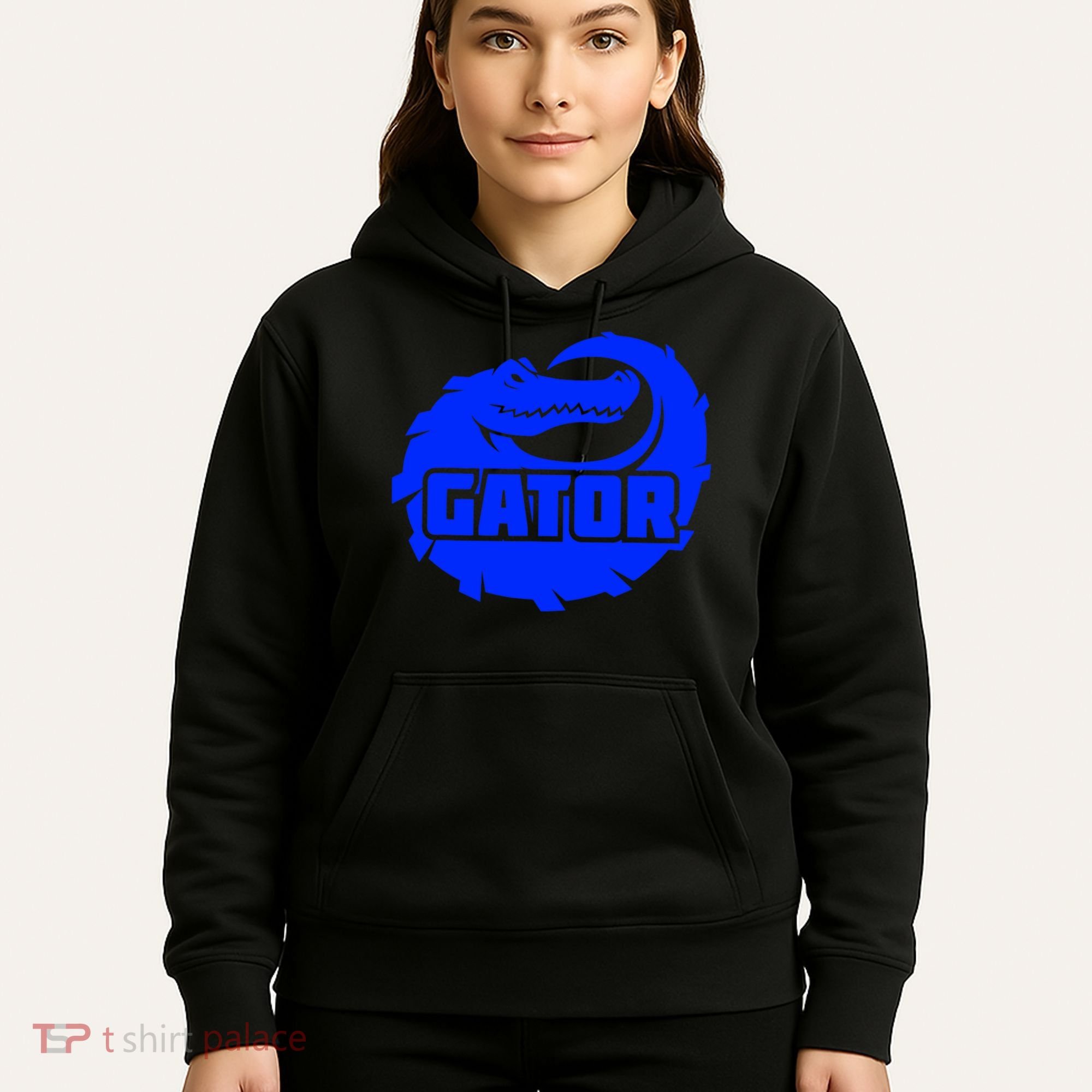 Gator Blue Alligator Hoodie