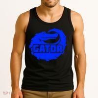 Gator Blue Alligator Tank Top thumb 3