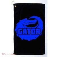 Gator Blue Alligator Golf Towel thumb 0