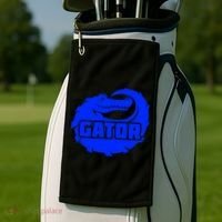 Gator Blue Alligator Golf Towel thumb 2