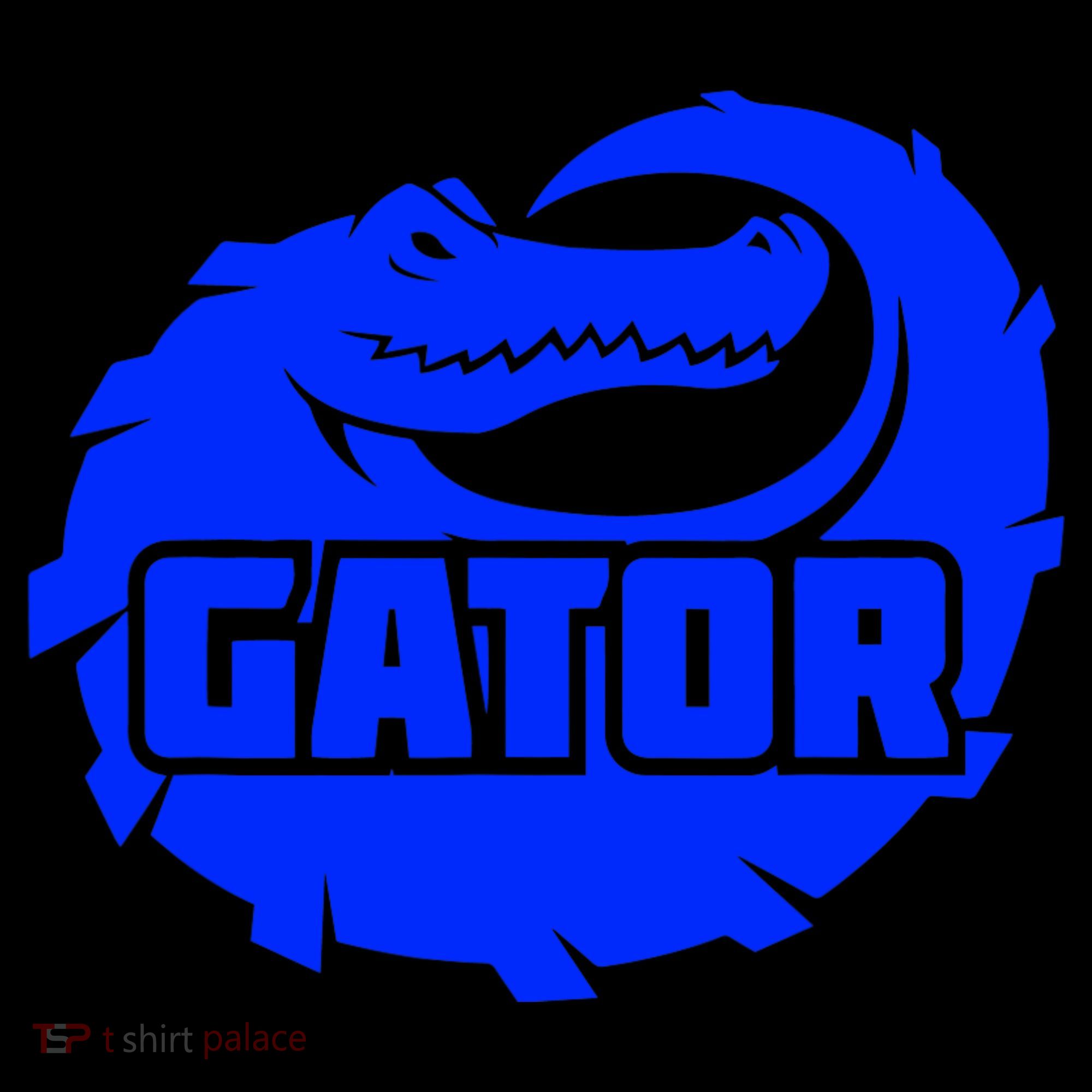 Gator Blue Alligator Women's Long Sleeve Shirt