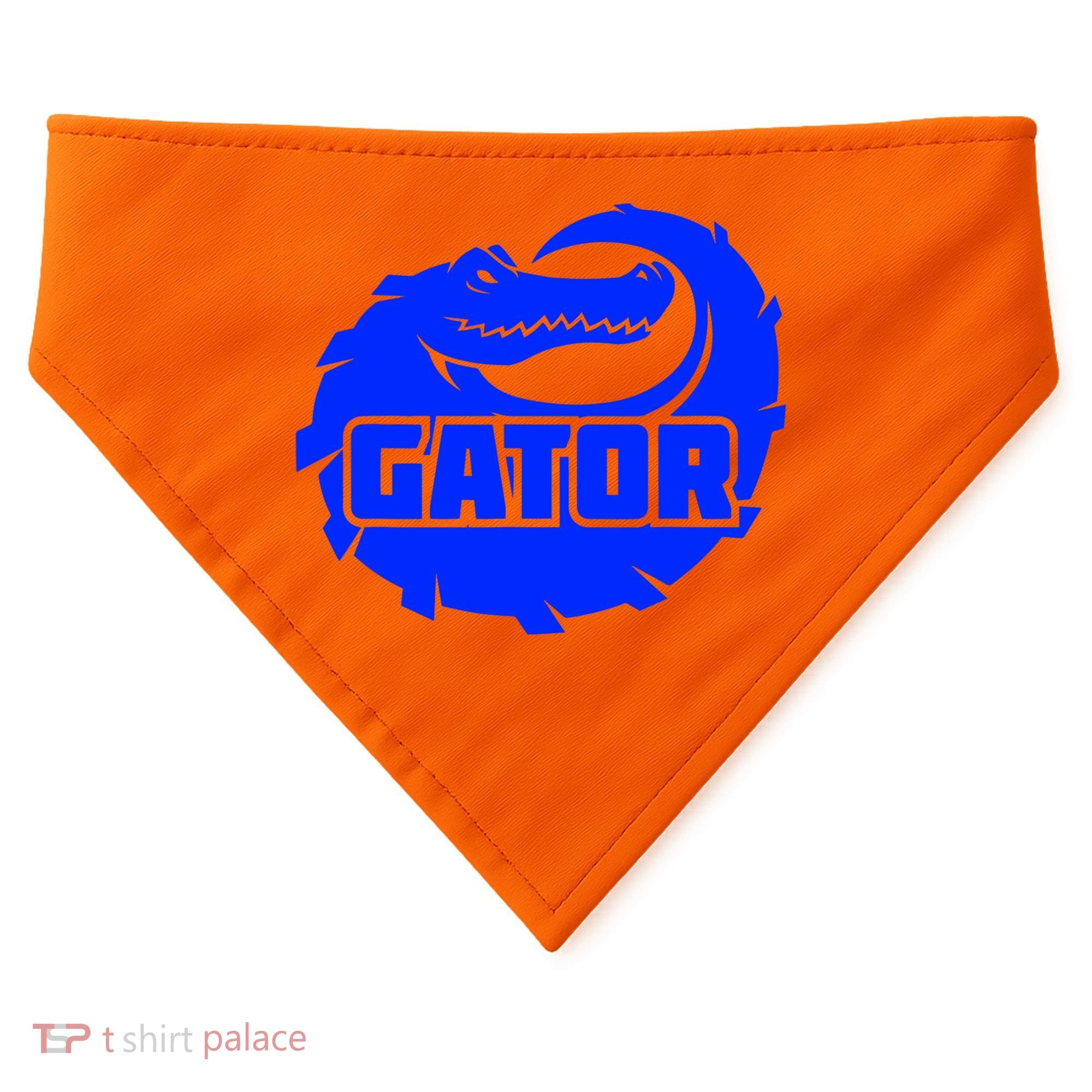 Gator Blue Alligator USA-Made Doggie Bandana