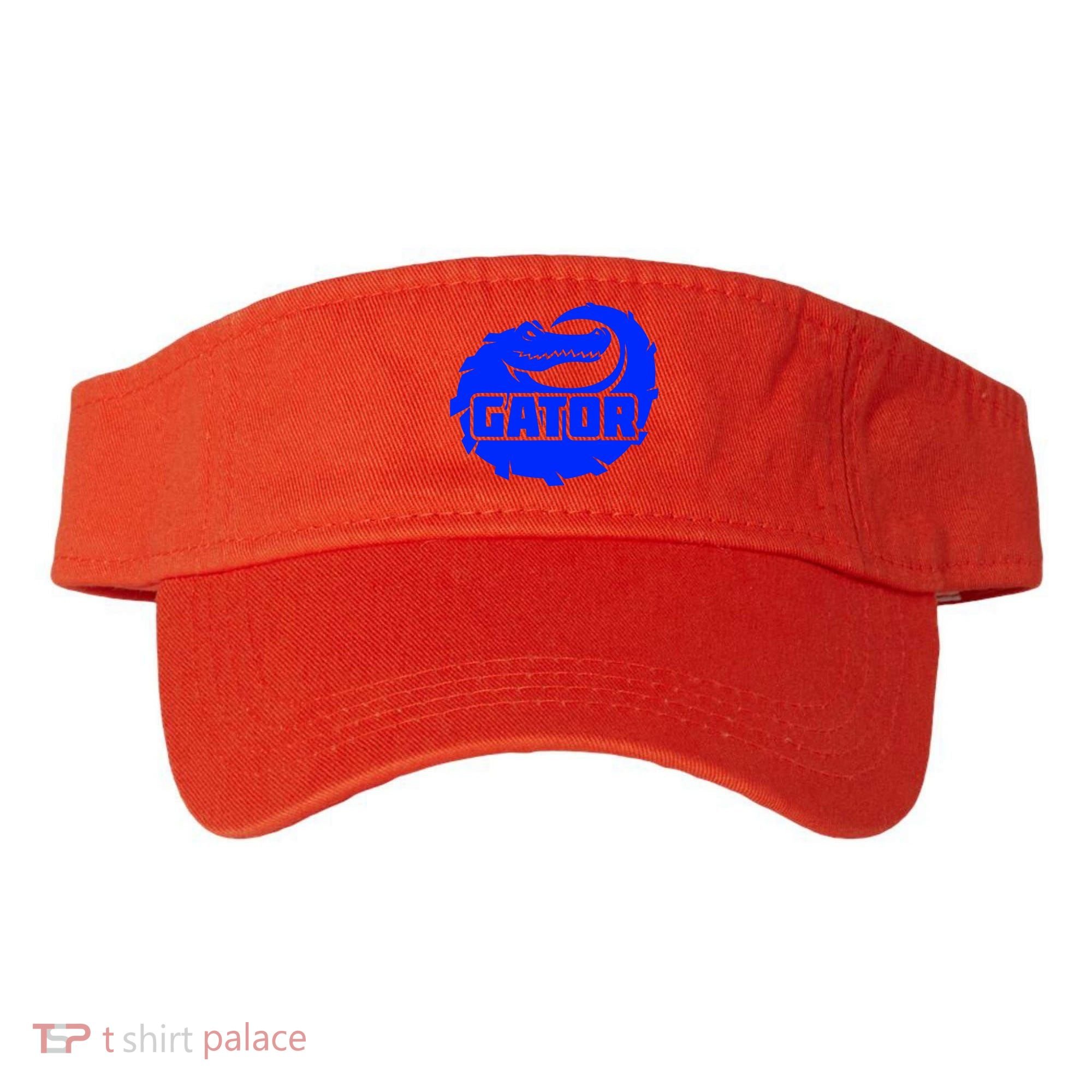 Gator Blue Alligator Visor