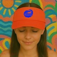 Gator Blue Alligator Visor thumb 2