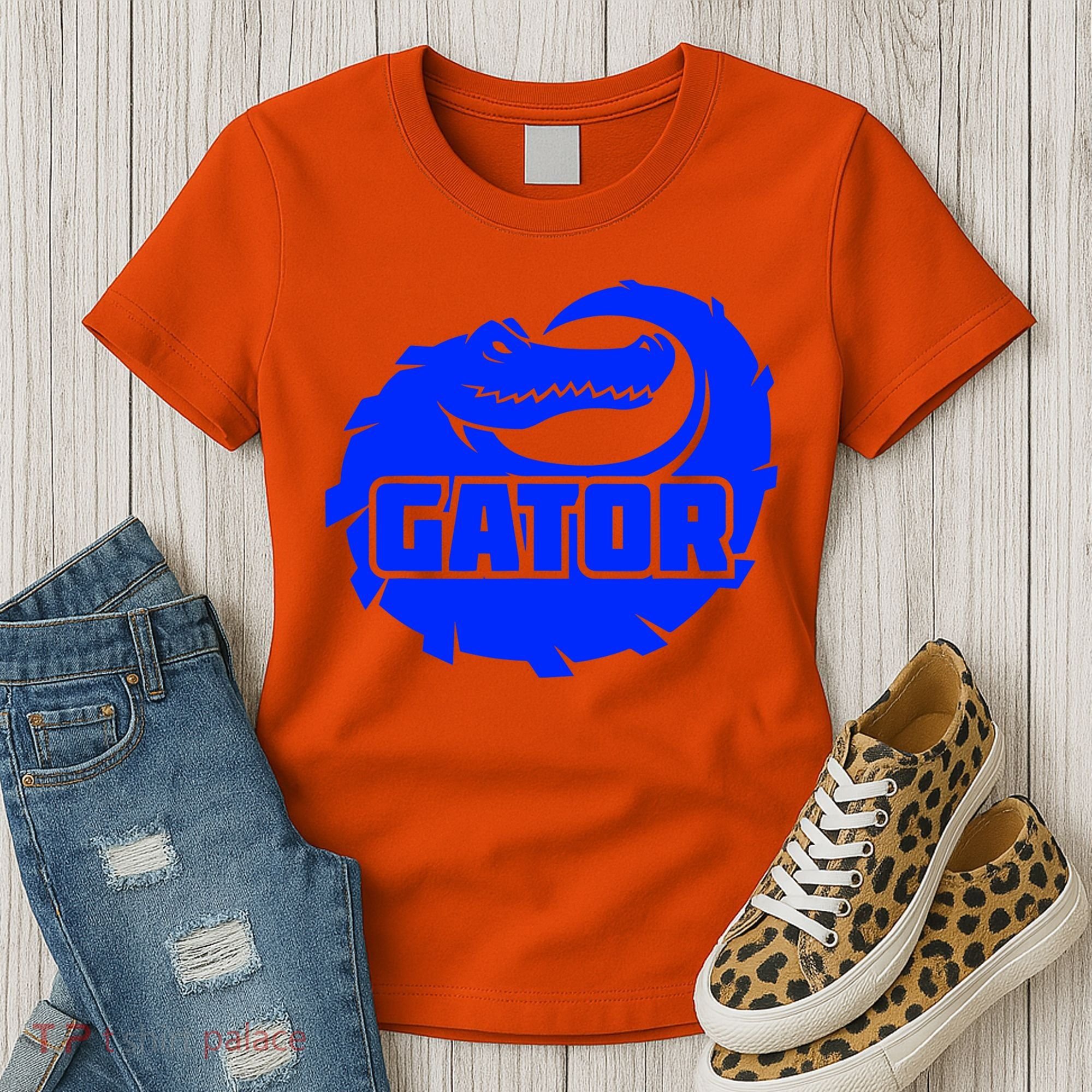 Gator Blue Alligator Women's T-Shirt