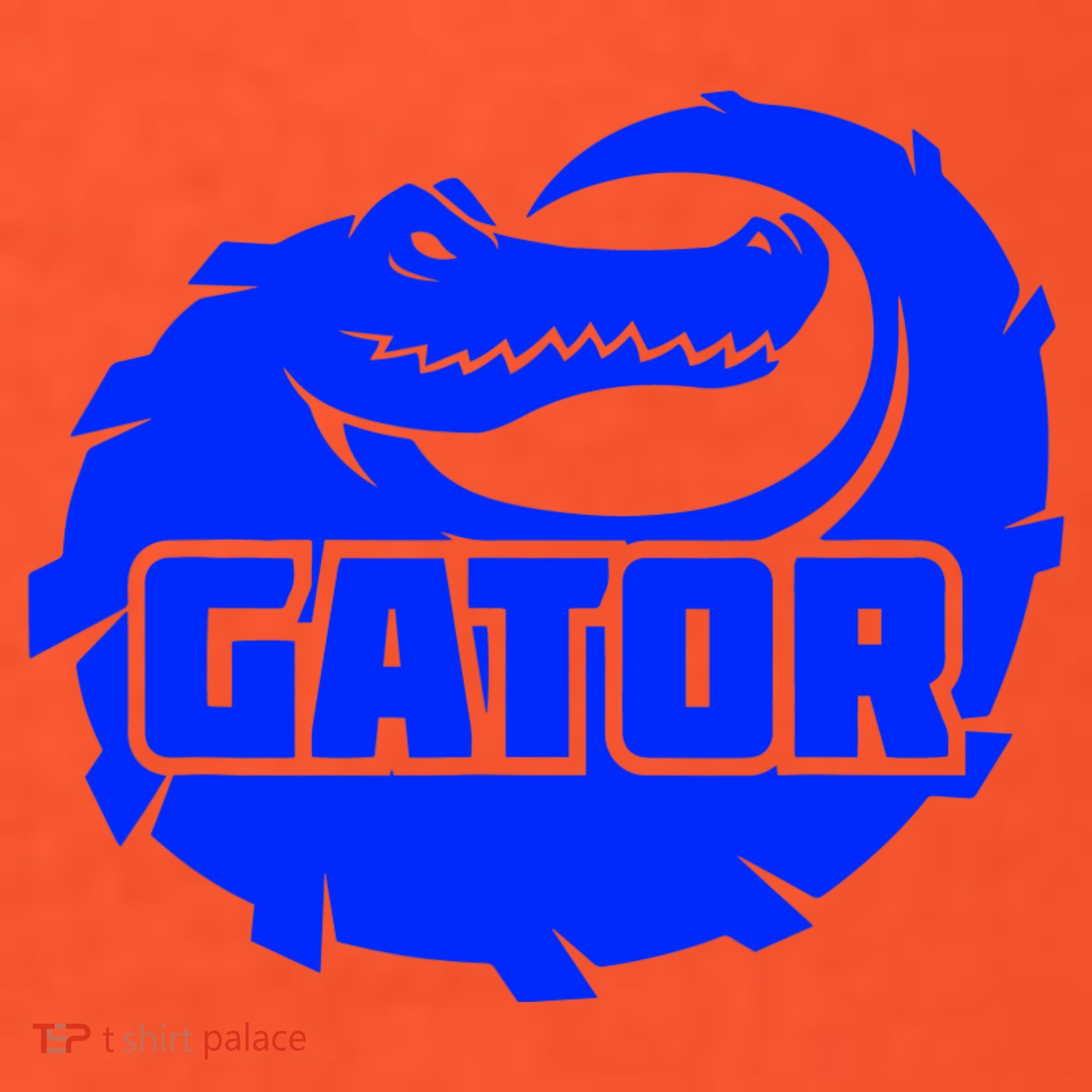 Gator Blue Alligator Kids Hoodie