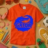 Gator Blue Alligator Kids T-Shirt thumb 3