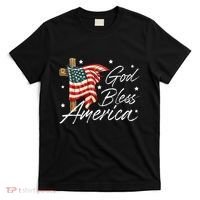 God Bless America Fourth Of July Christian Patriot T-Shirt thumb 0
