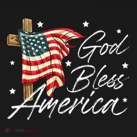 God Bless America Fourth Of July Christian Patriot Women's Tank Top thumb 5