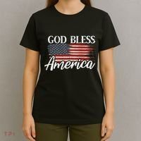 God Bless America 4th Of July Patriotic Usa T-Shirt thumb 4