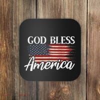 God Bless America 4th Of July Patriotic Usa Coaster thumb 0