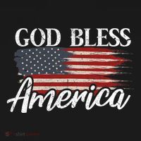 God Bless America 4th Of July Patriotic Usa Women's Hoodie thumb 2