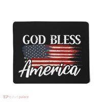 God Bless America 4th Of July Patriotic Usa Mousepad thumb 0