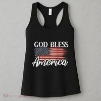 God Bless America 4th Of July Patriotic Usa Women's Tank Top thumb 3
