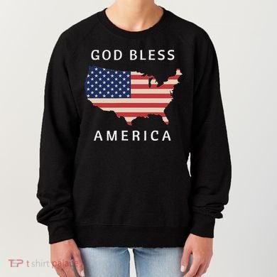 God Bless America Women's Sweatshirt