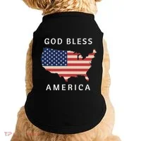 God Bless America Doggie Tank thumb 0