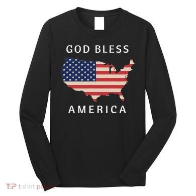 God Bless America Long Sleeve Shirt