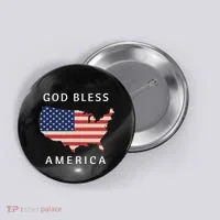God Bless America Button thumb 0