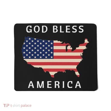 God Bless America Mousepad